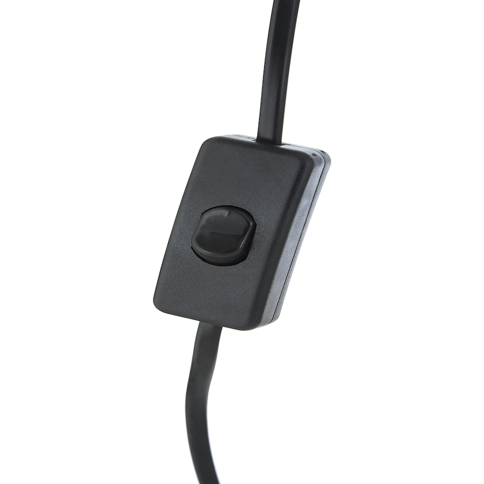 image 1 of Interiors by Premier Faceted Table Lamp Black