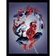 image 1 of Spider-Man (Circle) Framed 30x40cm Print