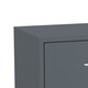 image 9 of 1-Drawer Wooden Bedside Cabinet Brown | Colour: Antique Oak