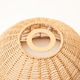 image 3 of Wicker Ceiling Light Shade Pendant 29cm | Brown | 1 - Wicker | Single | 1