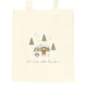 image 3 of Something Different Let´s Sleep Under the Stars Tote Bag - Natural - One Size