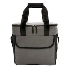 XD Collection 14.5L Large Cooler Bag - Grey - 30cm x 33cm x 18.5cm Grey | 30cm x 33cm x 18.5cm