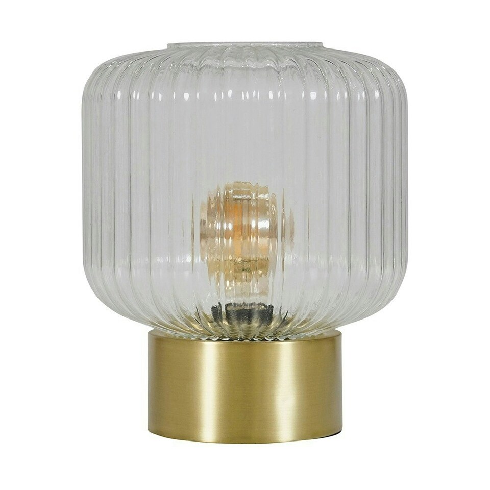 image 1 of ValueLights Matt Gold Table Lamp