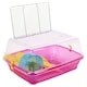 image 5 of Hamster Guinea Pig Pet Animal Terrarium Cage Play Wheel House Hutch Enclosure
