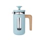 image 1 of La Cafetiere Pisa 3 Cup Cafetiere Sky Blue with Wood Handle