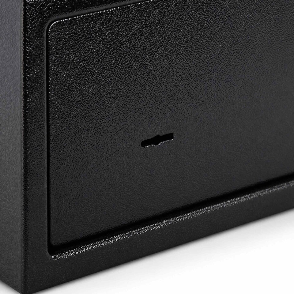 image 1 of 10L Key Operated Steel Safe Box Security Home Office