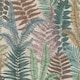 image 1 of AS Creation Famous Garden Fern Textured Wallpaper - Brown/Blue/Green - One Size | Brown