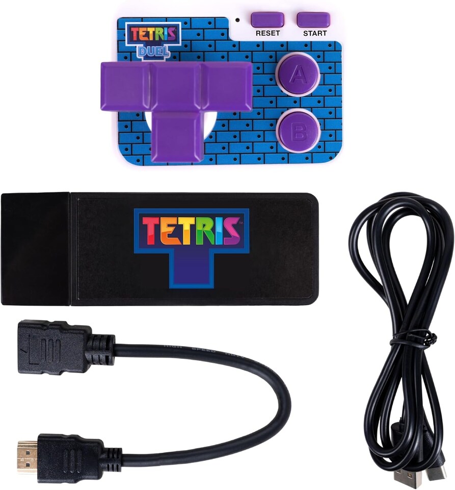 image 1 of Tetris Plug & Play HDMI Console with Wireless Tetrimino Controller