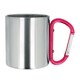 image 2 of MidOcean Trumbo Metal Carabiner Clip Mug - Red - One Size