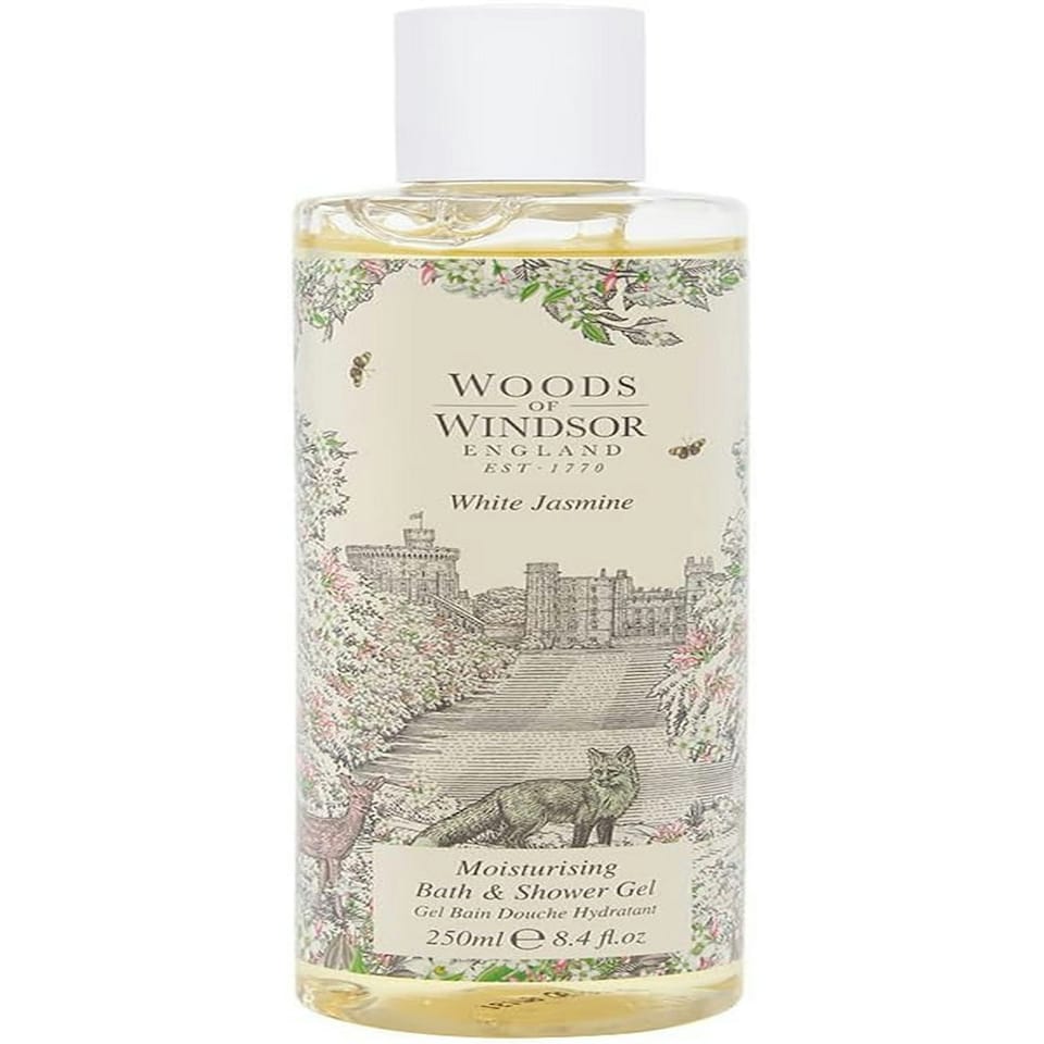 image 1 of Woods of Windsor Moisturising Bath and Shower Gel 250ml White Jasmine