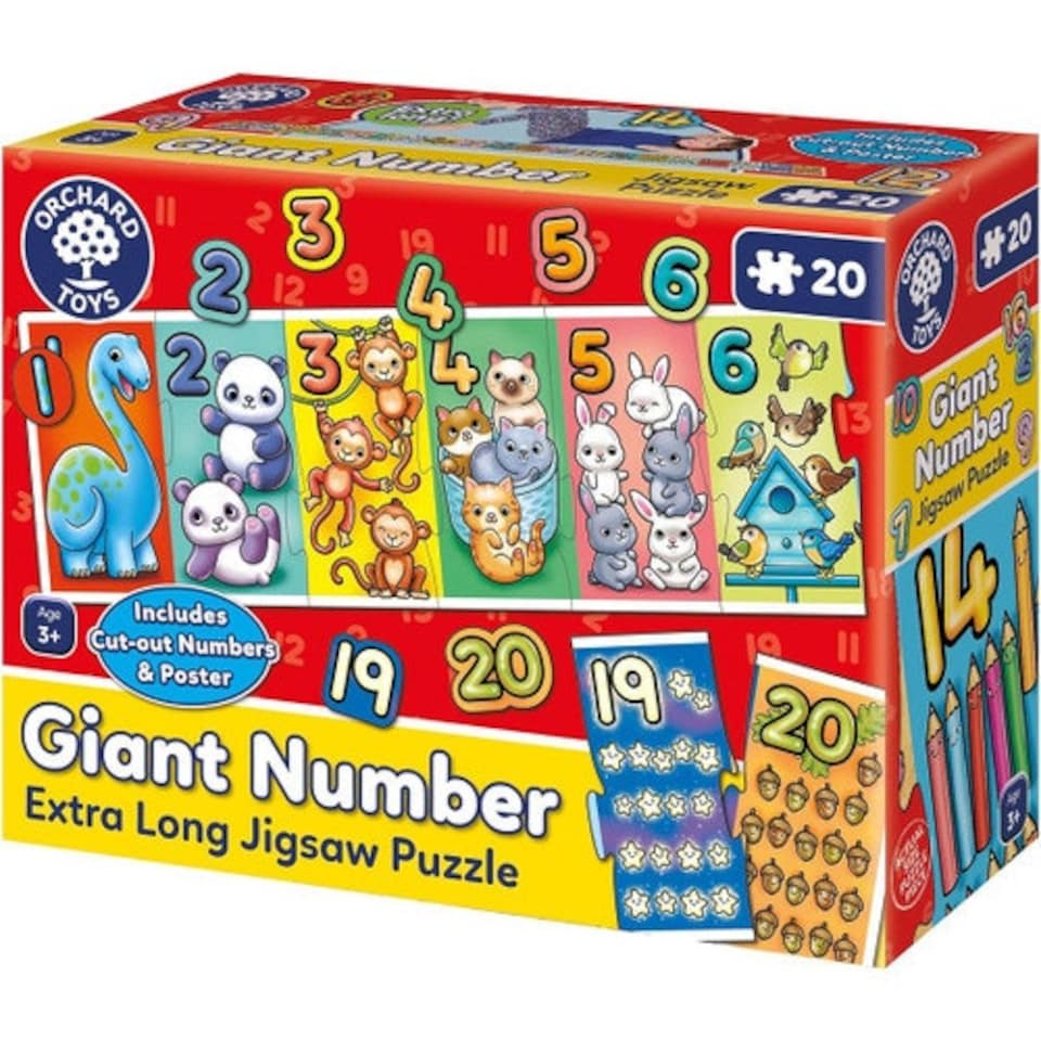 image 1 of Orchard Toys Giant Number Puzzle