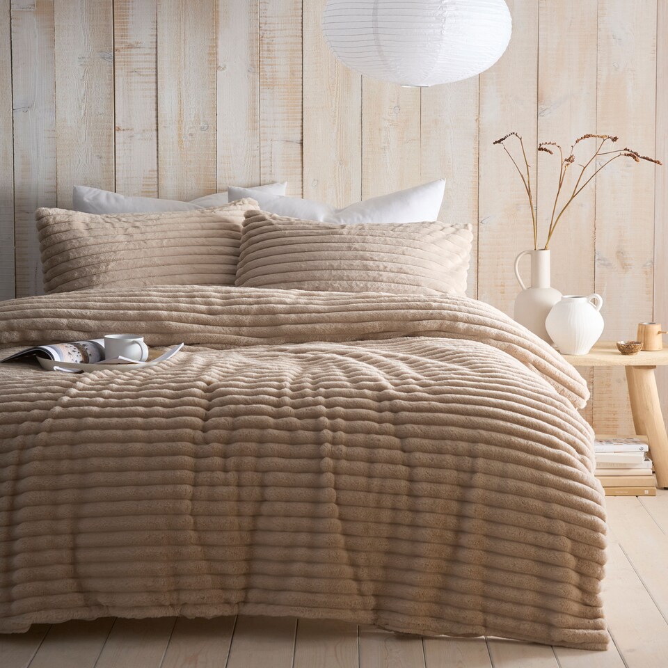 image 1 of Appletree Morritz Duvet Cover Set Natural