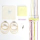 image 4 of RHS Embroidery Hoop Decoration Kit, Orchids, Multicoloured, 9cm