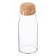 image 1 of Argon Tableware Glass Storage Bottle with Cork Lid - 375ml