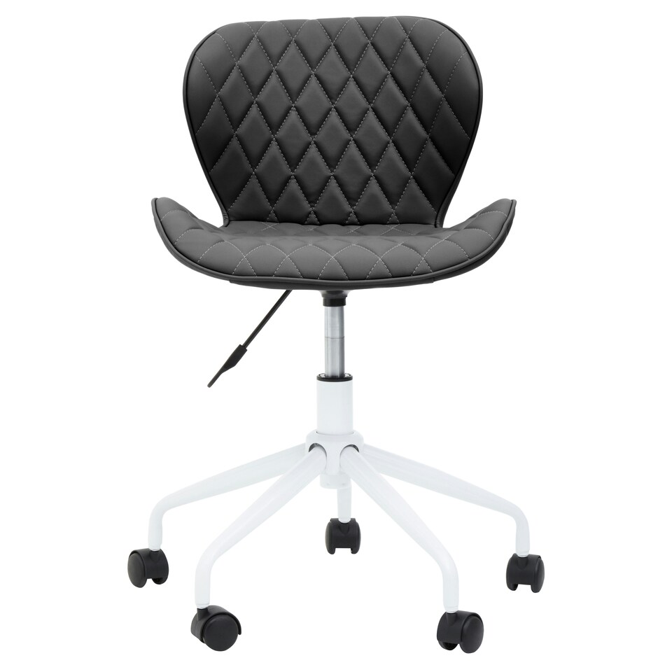 image 1 of Interiors by Premier Brent Black And White Home Office Chair