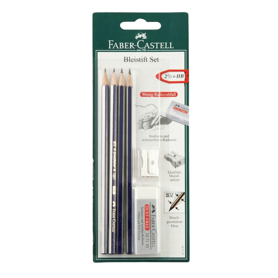 G-pencil Set Goldfaber Sharpener & Eraser - FC211197