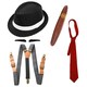image 1 of Evil Dad Accessory Set Multi | One Size