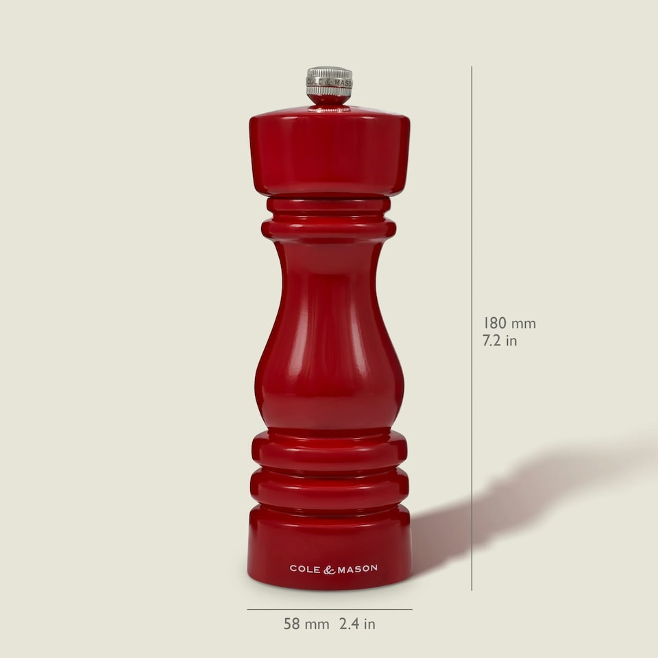 image 1 of Cole & Mason London 180mm Red Gloss SM