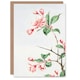 image 1 of Megata Morikaga Japanese Art Card Kaido Crabapple Flower Bloom