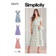 image 1 of Simplicity 9475 Paper Sewing Pattern – Women’s Dress, Size U5 (16–18–20–22–24), Intermediate