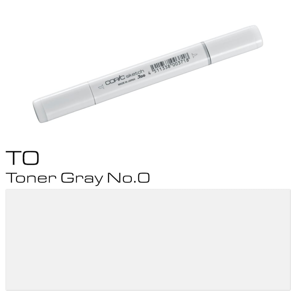 image 1 of Copic Sketch Marker, Toner Gray No.0, Single Pen