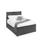 image 4 of New England Anthracite Ottoman Bed - Double 4ft 6" (135cm)