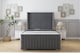 image 1 of Sloomy Marlborough Armour Coniston Bed Frame With Mattress With 50"  Upholstered Wingback Headboard 6' Super King