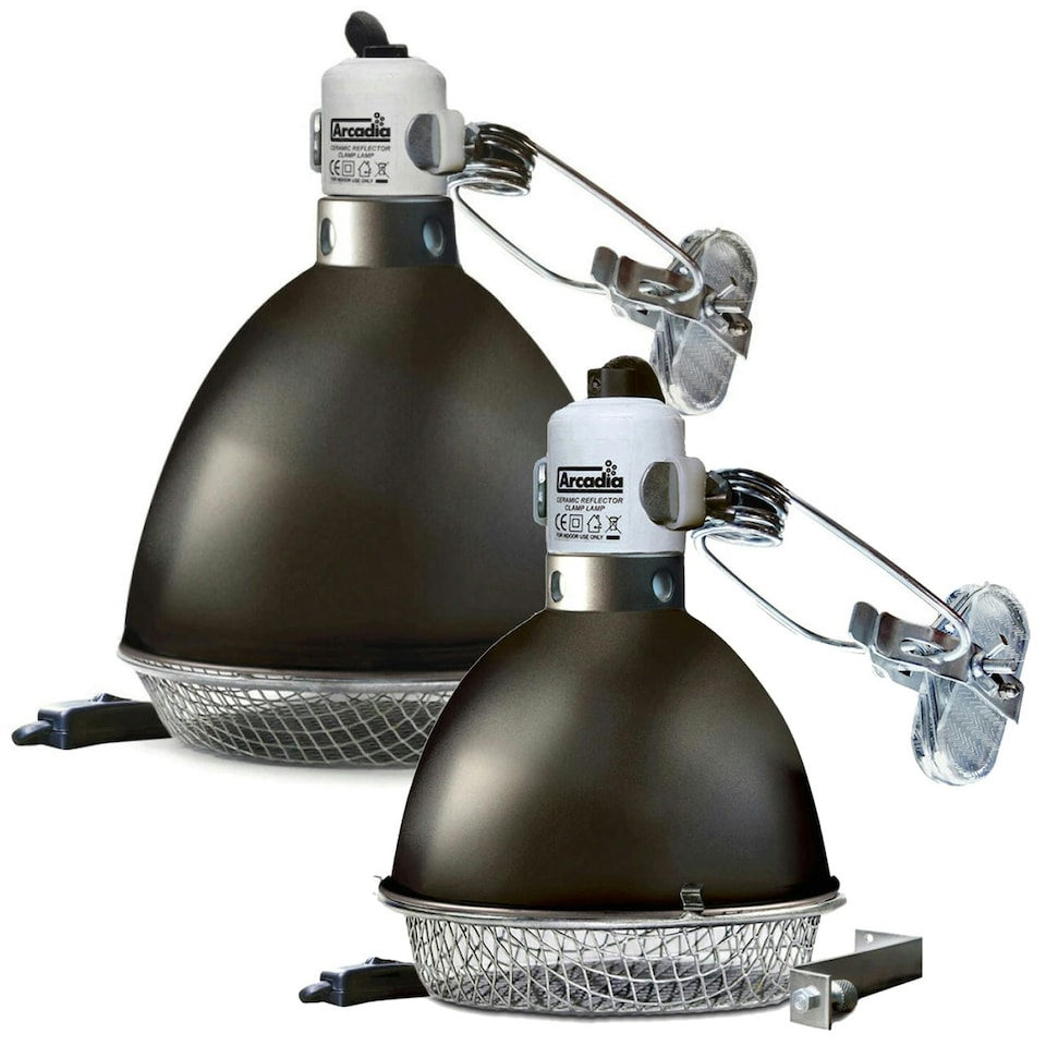 image 1 of Arcadia Clamp Lamps with Graphite Holder N/A | 20cm