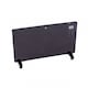 image 5 of 2000W Black Glass Free Standing Electric Panel Convector Heater
