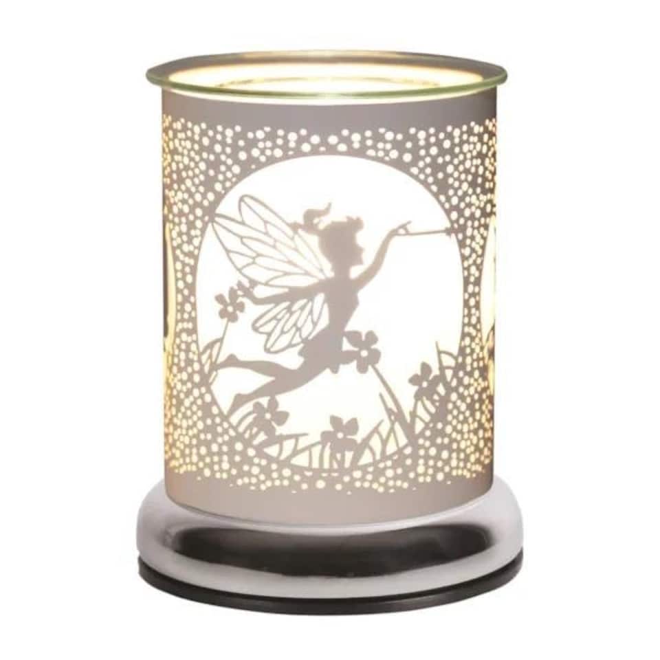 image 1 of Aroma Electric Touch Wax Melter 17cm White - Flying Fairy White