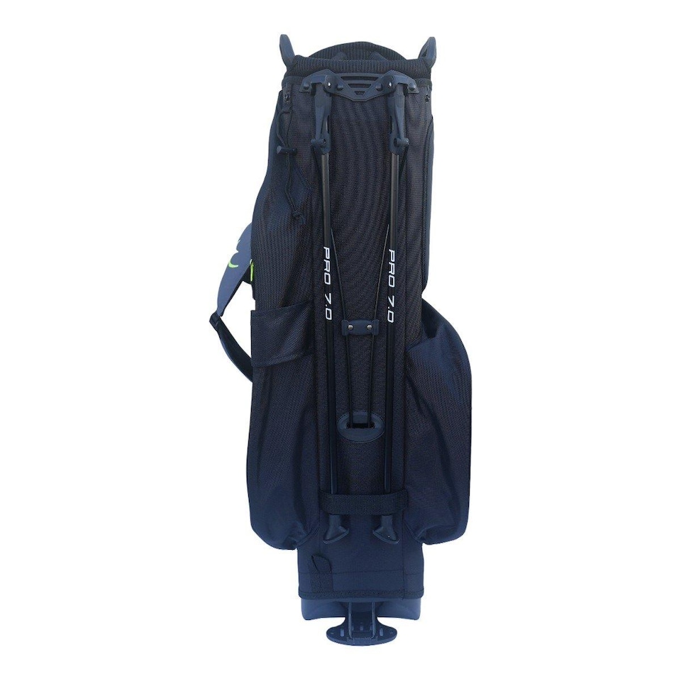 image 1 of Benross Pro 7.0 Golf Stand Bag - Black/Charcoal/Lime