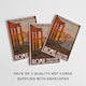 image 3 of Rome Forum Italy Greeting Card Historic Travel Set of 3 Blank 5x7 Inch 13x18 cm