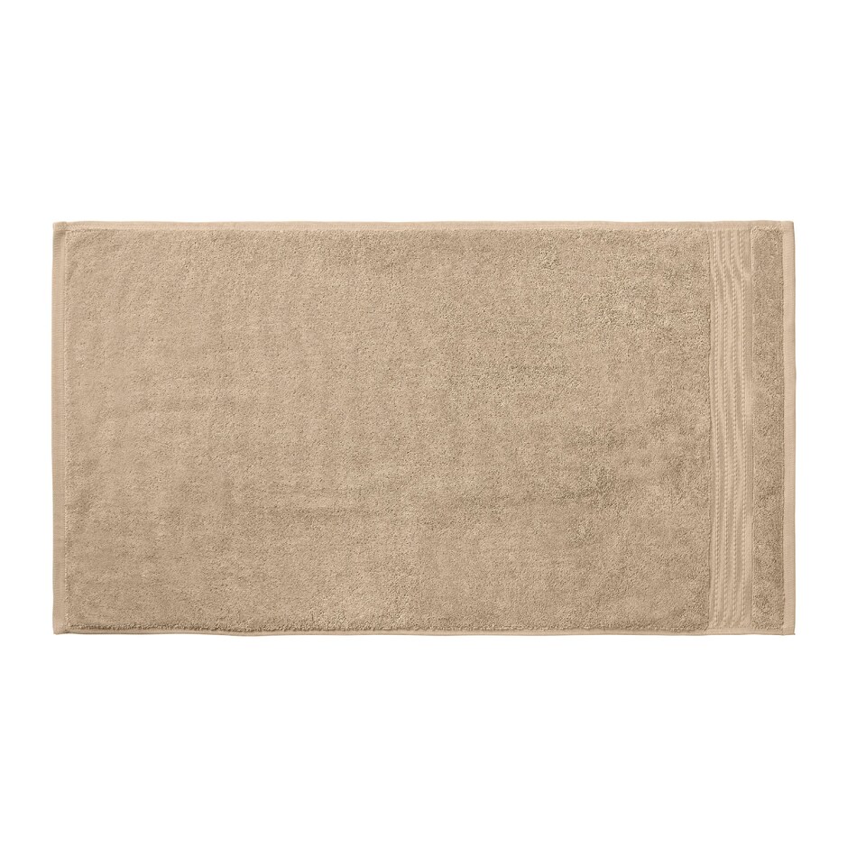 image 1 of Bianca Supima Cotton Towel | Cream | Natural | Hand towel