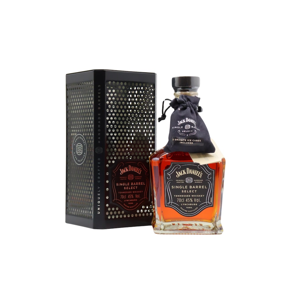 Jack Daniel's - Single Barrel Select Whiskey (Includes Whiskey Stones & Mesh Gift Tin)