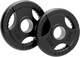 image 1 of Olympic Tri-Grip Rubber Weight Plates Black Pairs Sets 2.5 kg PAIR