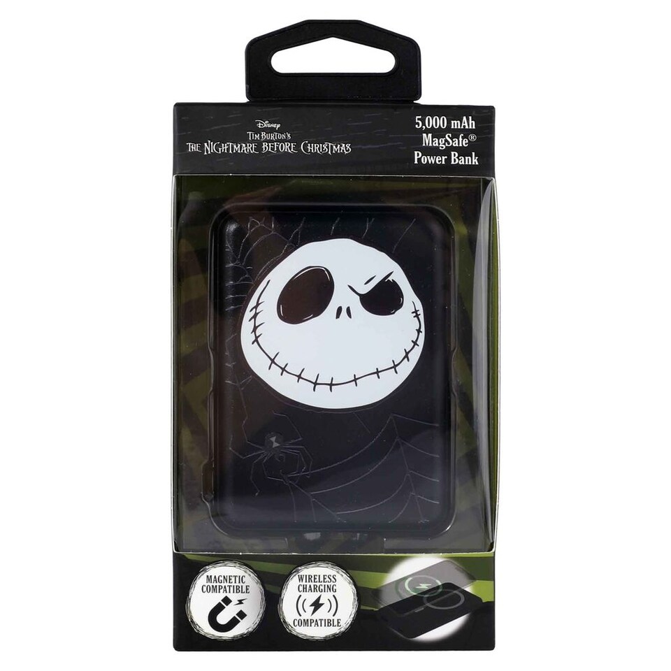 image 1 of Nightmare Before Christmas 5000Mah Magnetic Power Bank Classic Jack Web
