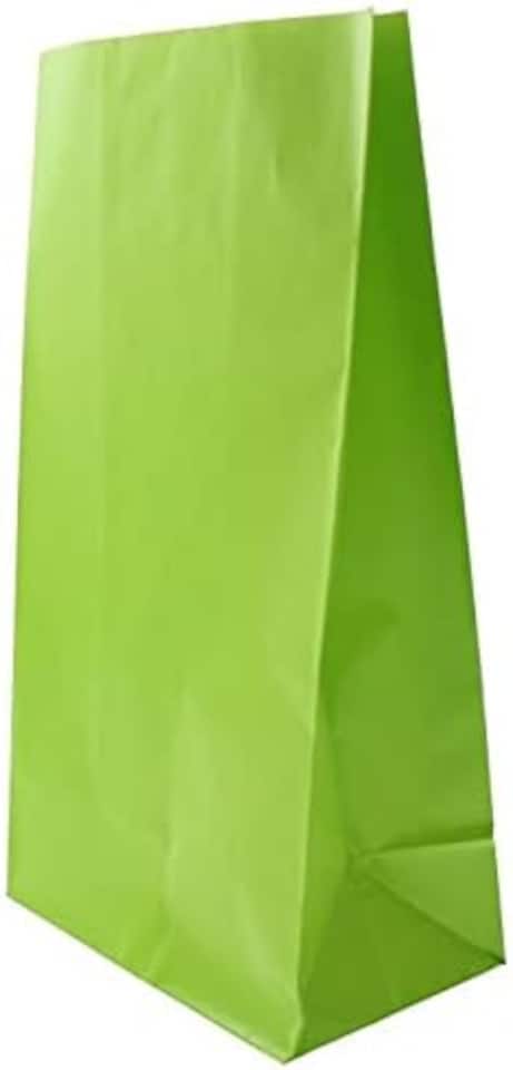 image 1 of Lime Green Paper Party Bag - Pack of 12