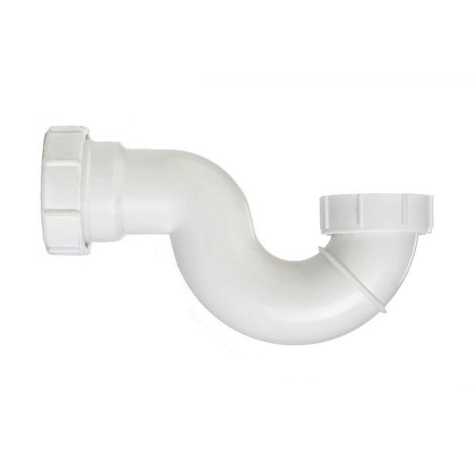 Make Bath Plastic P Trap - White - One Size