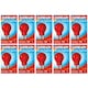 image 1 of Eveready B22 GLS 40W 1950k Fireglow Red Light Bulb  - Pack of 10