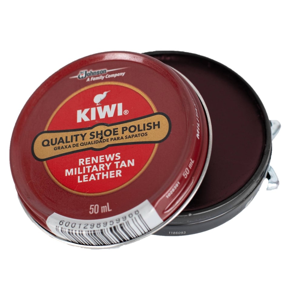 image 1 of Kiwi Shoe Polish Wax - Classic Shine and Protection for Leather 50ml