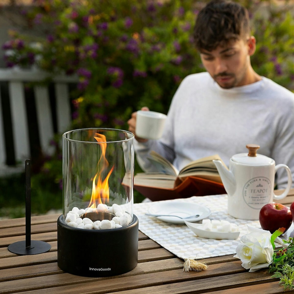image 1 of Decorative Bioethanol Tabletop Fireplace Heatfir InnovaGoods N/A | N/A | One Size