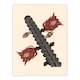 image 1 of Stylised Blooming Cactus De Mesquita Huge Wall Art Print 18X24 In