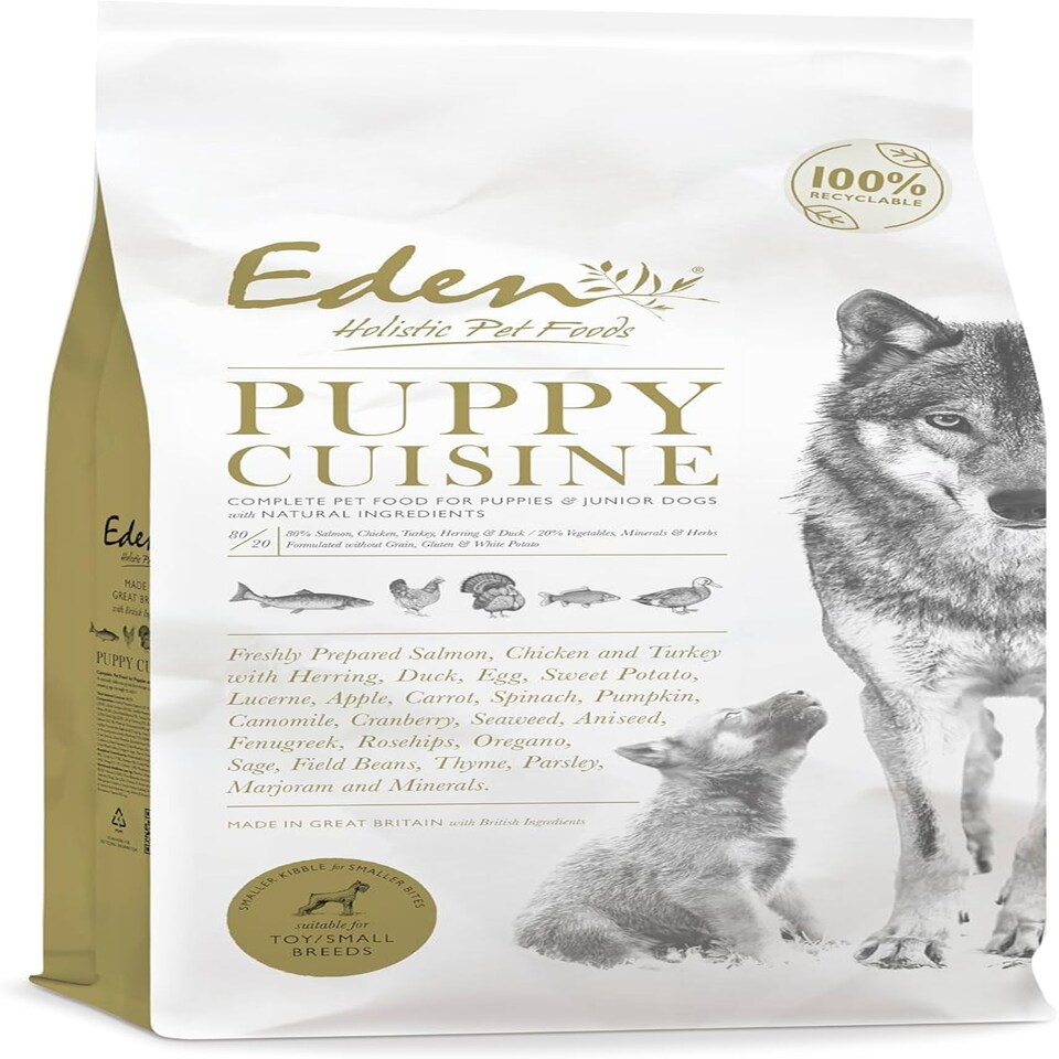 Eden Puppy Cuisine Small Kibble 2kg