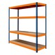 image 1 of S-Rax 4 Shelf Racking - 180cm x 180cm x 60cm