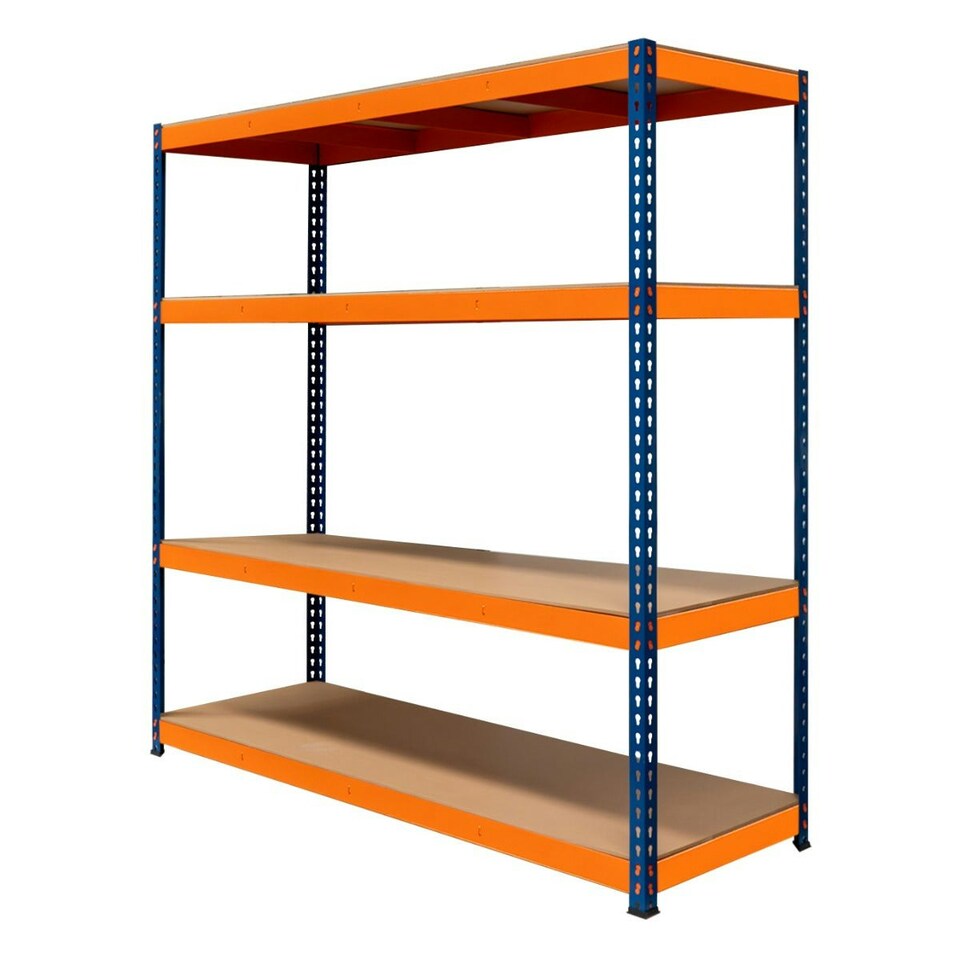 image 1 of S-Rax 4 Shelf Racking - 180cm x 180cm x 60cm