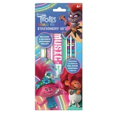 Trolls World Tour Stationery Set - Multicoloured - One Size
