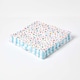 image 1 of Homescapes Cotton Multi Coloured Stars Floor Cushion - 40 x 40 cm | Multi | Multi Colour | 40 x 40 cm