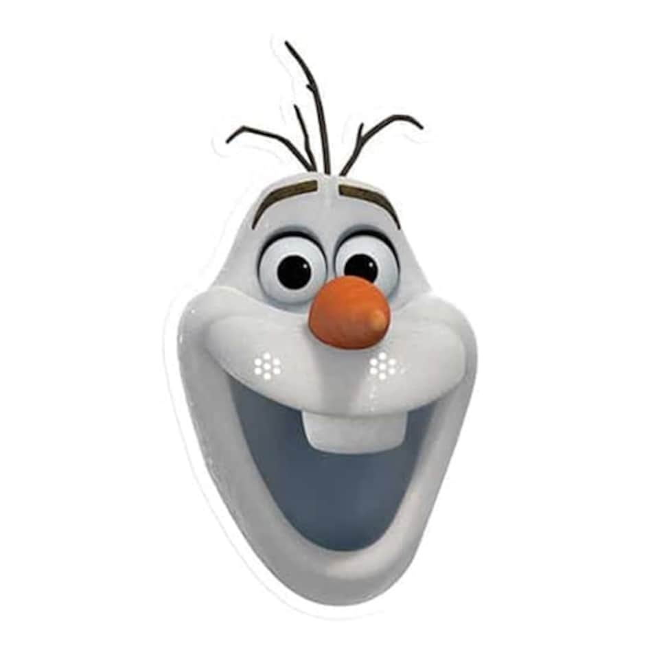 Disney Frozen Olaf Cardboard Face Mask