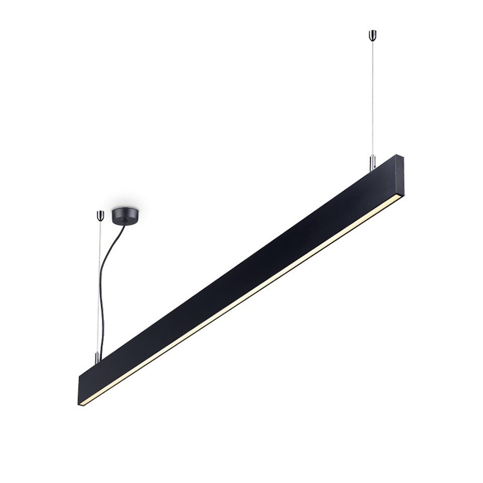 Linus Integrated LED Indoor Linear Ceiling Pendant Lamp 1 Light White 3000K