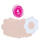 image 2 of Brushworks Nude Satin Nipple Covers - 4 Pairs